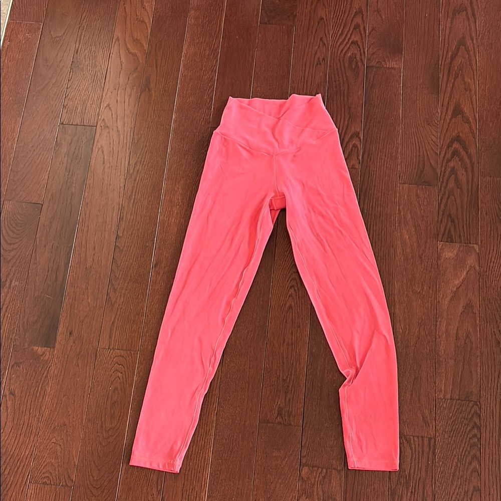 Aerie Pink High-Waisted Leggings